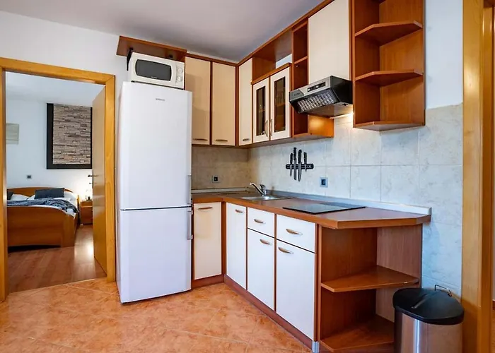 דירה In With Balcony, Air Condition, Wifi לופאר